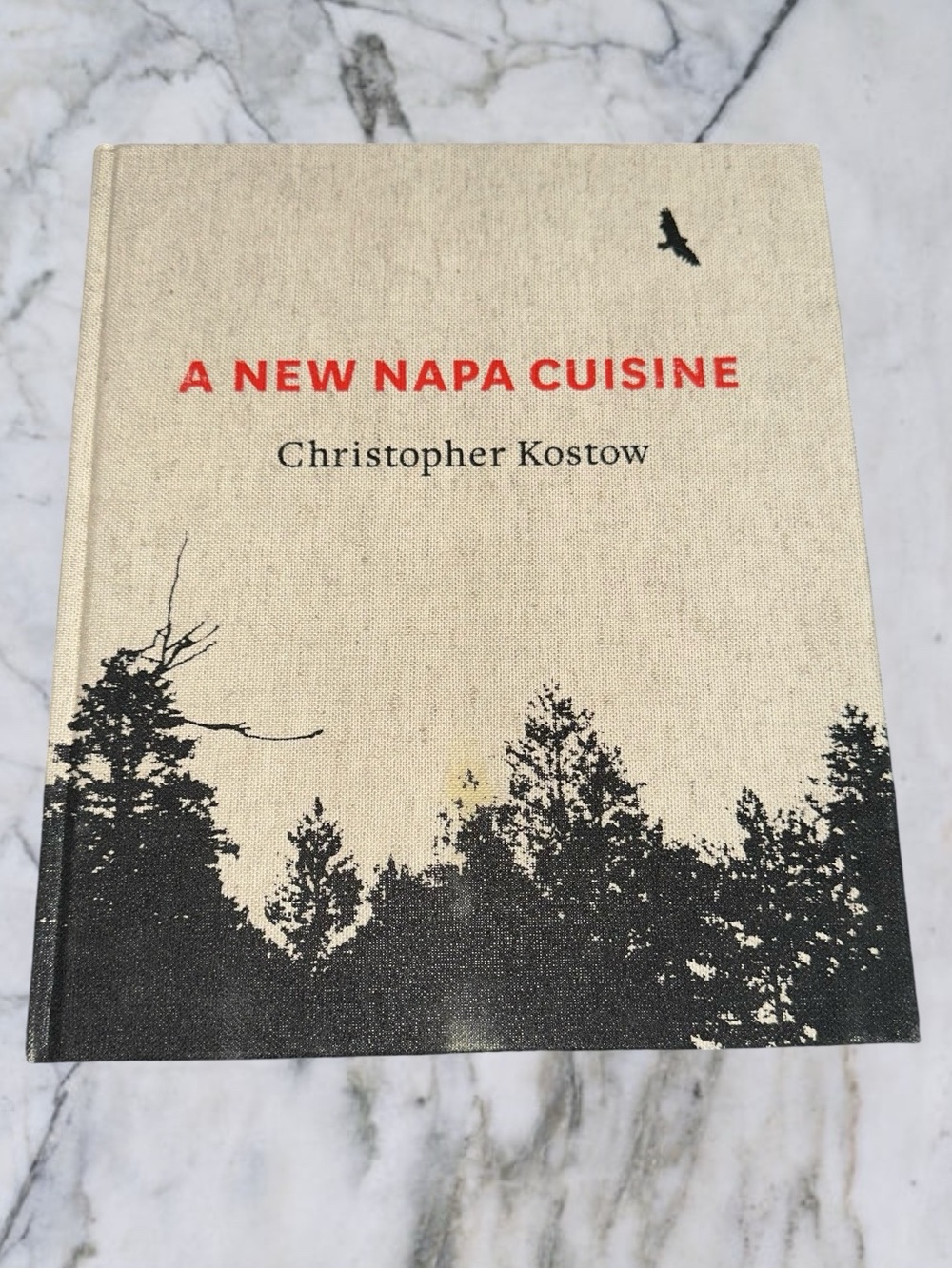 A New Napa Cuisine by Christopher Kostow - Beige & Black Hardcover